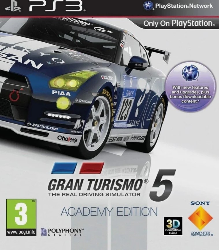 New Gran Turismo 5 Academy Edi..